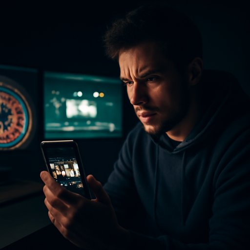 game gamble APK file on smartphone screen