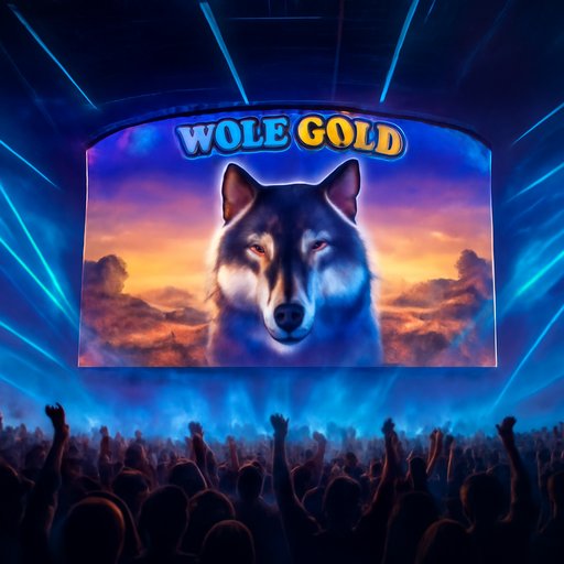 game gamble Wolf Gold desert scene