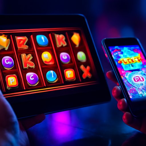 game gamble slot selection on tablet